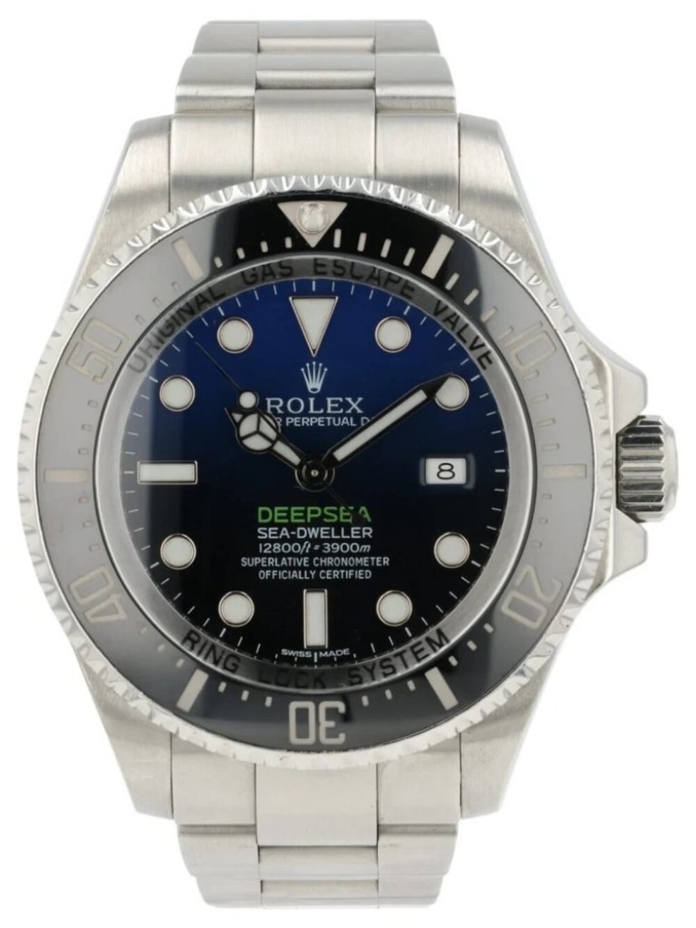 Rolex Deepsea "James Cameron" Blue Dial Stainless Steel 44mm Automatic 116660